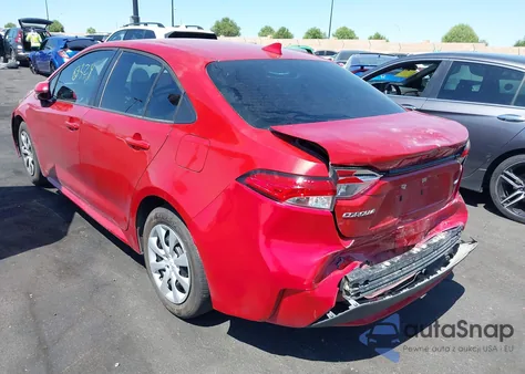 2020 Toyota Corolla Le из США, поврежденный, VIN 5YFEPRAE6LP094640